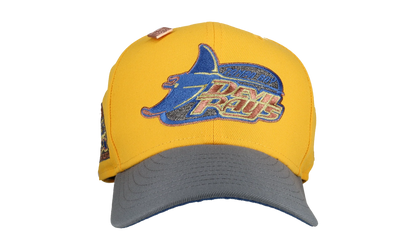 59FIFTY Tampa Bay Rays Tropicana Field Fitted Hat "Yellow / Ice" NE393