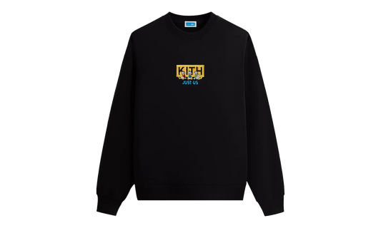 Donald Duck Triplets Vintage Nelson Crewneck "Disney - Black" khm033127 001