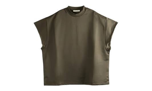 Satin Fleece 90's Muscle Tee "Brown" 192HO256882F