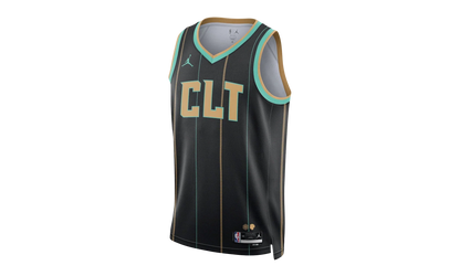 NBA Charlotte Hornets City Swingman Jersey 2022-23 "Black" DO9621 010