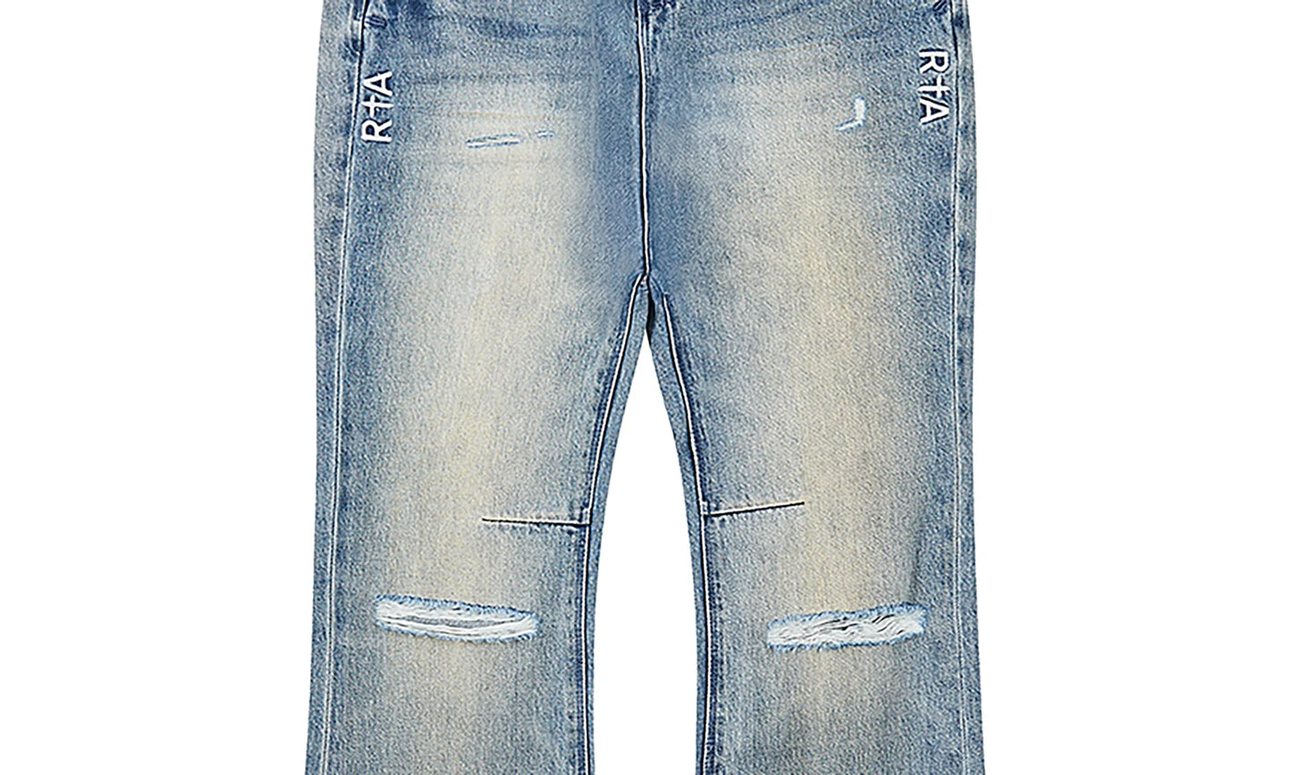 Mael Flared Muddy Sky Denim "Blue" B2234MDSKY
