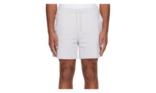 PVC Patch Grey Marle Jersey Sweatshorts "Grey" 252195M193024