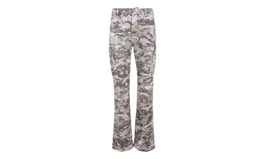 M65 Cargo Kick Flare Cargo Pants "Green Camo" PF23MDF039 526