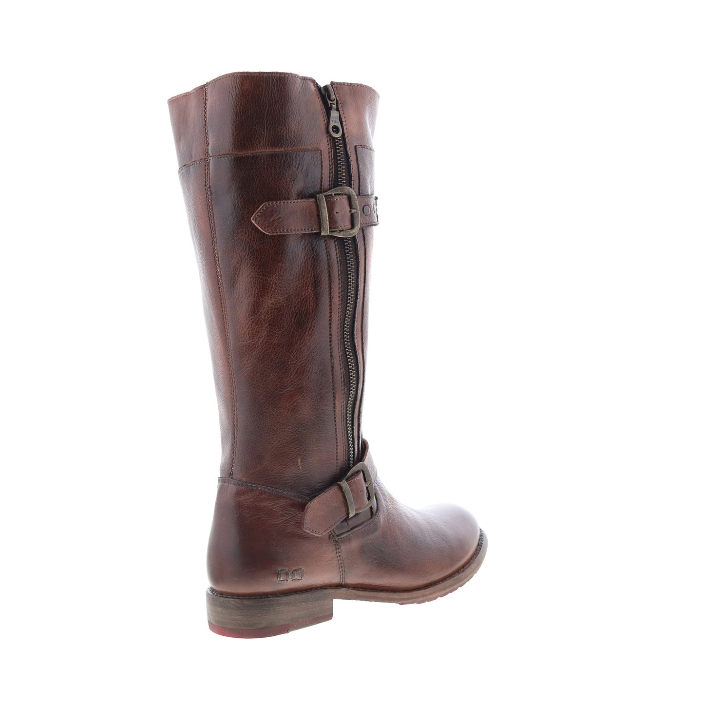 Bed Stu Gogo Lug F315405 Womens Brown Leather Zipper Casual Dress Boots