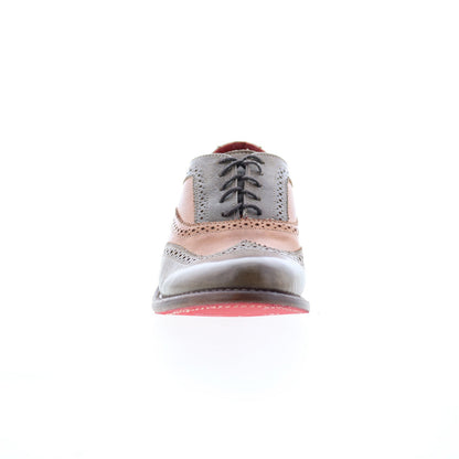 Bed Stu Lita F321102 Womens Brown Leather Oxfords & Lace Ups Casual Shoes