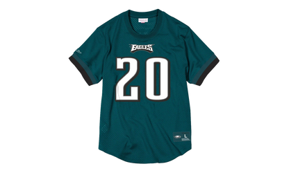 NFL Name & Number Mesh Brian Dawkins Crew Neck Shirt "2003 Philadelphia Eagles - Dark Teal" NNMPMG18061 PEADKTL03BDA