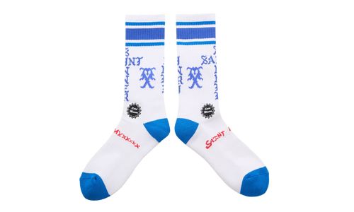 Sinner Sock "White / Blue" SM HR1 0000 109