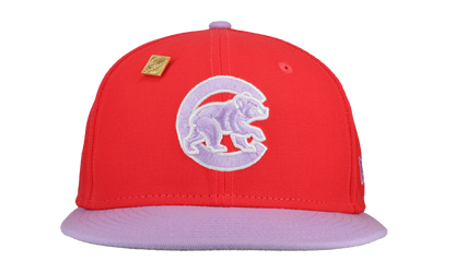 59FIFTY Chicago Cubs Two-Tone Color Pack Red Cap Fitted Hat "Red / Grey" 123451296494