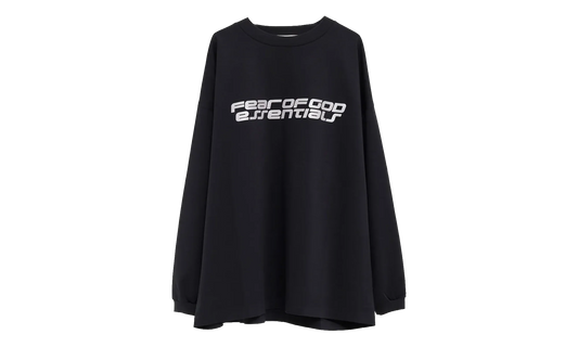 Ponte 90's Reflective Long Sleeve Tee "Vintage Black" 125HO254541F