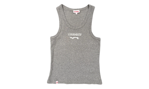 Knitted Logo Tank Top "Grey" 52080702