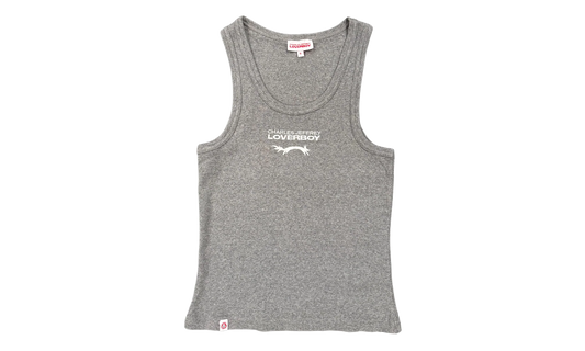 Knitted Logo Tank Top "Grey" 52080702