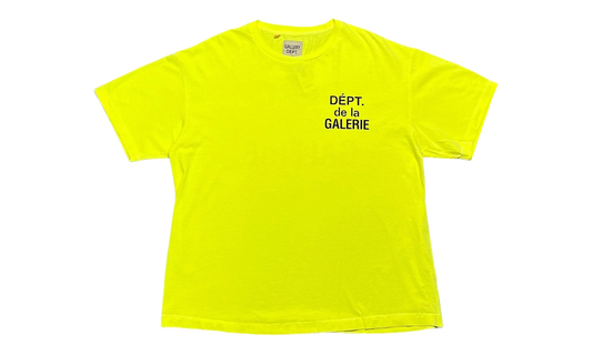 French Logo Short Sleeve Tee Shirt "Flo Green" GDFLSSTSFG