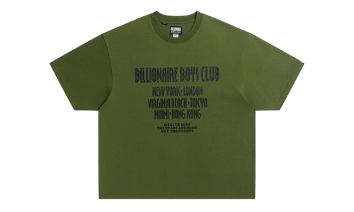 Knit Boxy Fit Tee "Cypress Green" 861 1313 CYP