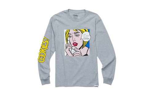 Star-Crossed Long Sleeve Tee Shirt "Grey" 1546T4367 HGY