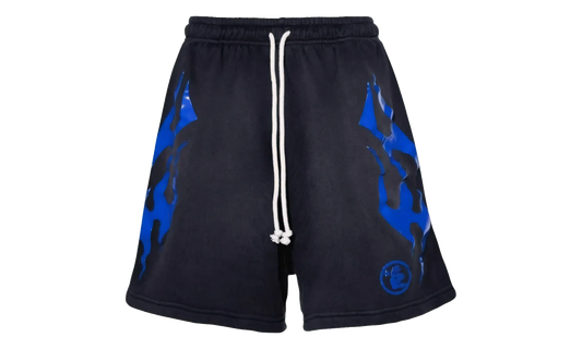 Flame Shorts "Black / Blue" HSR098