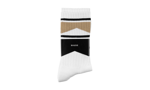 Chevron Sock "White / Yellow / Black" RHSS24S001616052