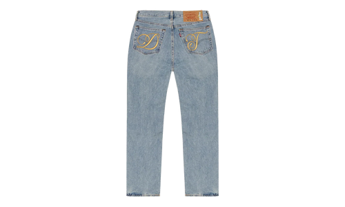 DT Metallic Gold Script 501 "Light Wash" DT397