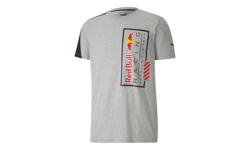 RED BULL RACING LOGO TEE + "Light Gray Heather" 596221 02
