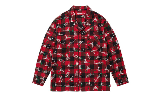 Hanes Holiday Pajama Set "FW25 - Red" SU26876