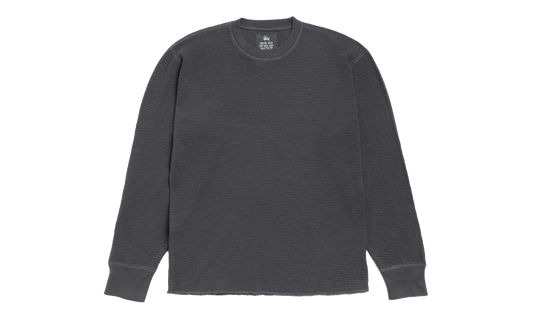 PIGMENT DYED LS THERMAL "Faded Black" STUS405