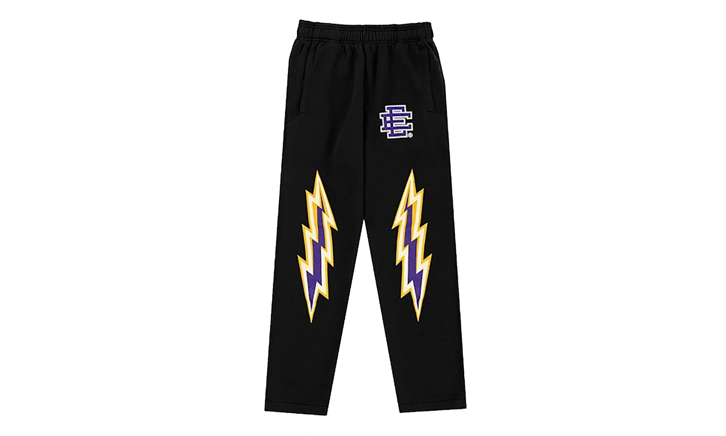 EE BASIC SWEATPANT "SS24 - Black/Purple" EE545