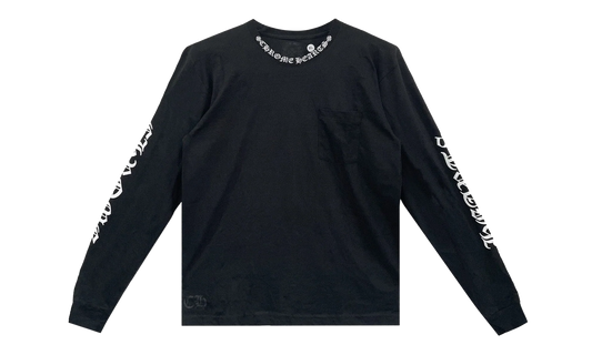 Script Collar Logo Long Sleeve "Black" CHRM0819