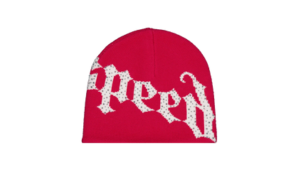OG Logo Studded Beanie "Red / White" E9AMMHWW