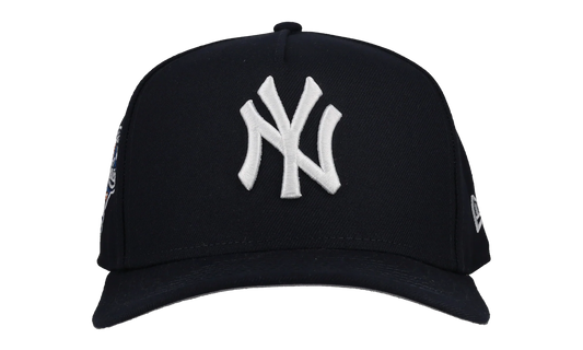 9FIFTY New York Yankees 2000 Team Color A Frame Snapback Hat "Black (Grey Brim)" NE480