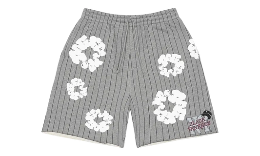Pinstripe Wreath Sweatshorts "Grey" DT537