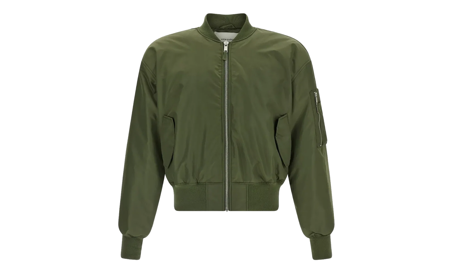 CROPPED BROAD BOMBER "Khaki" ESSS26JA01005 0481