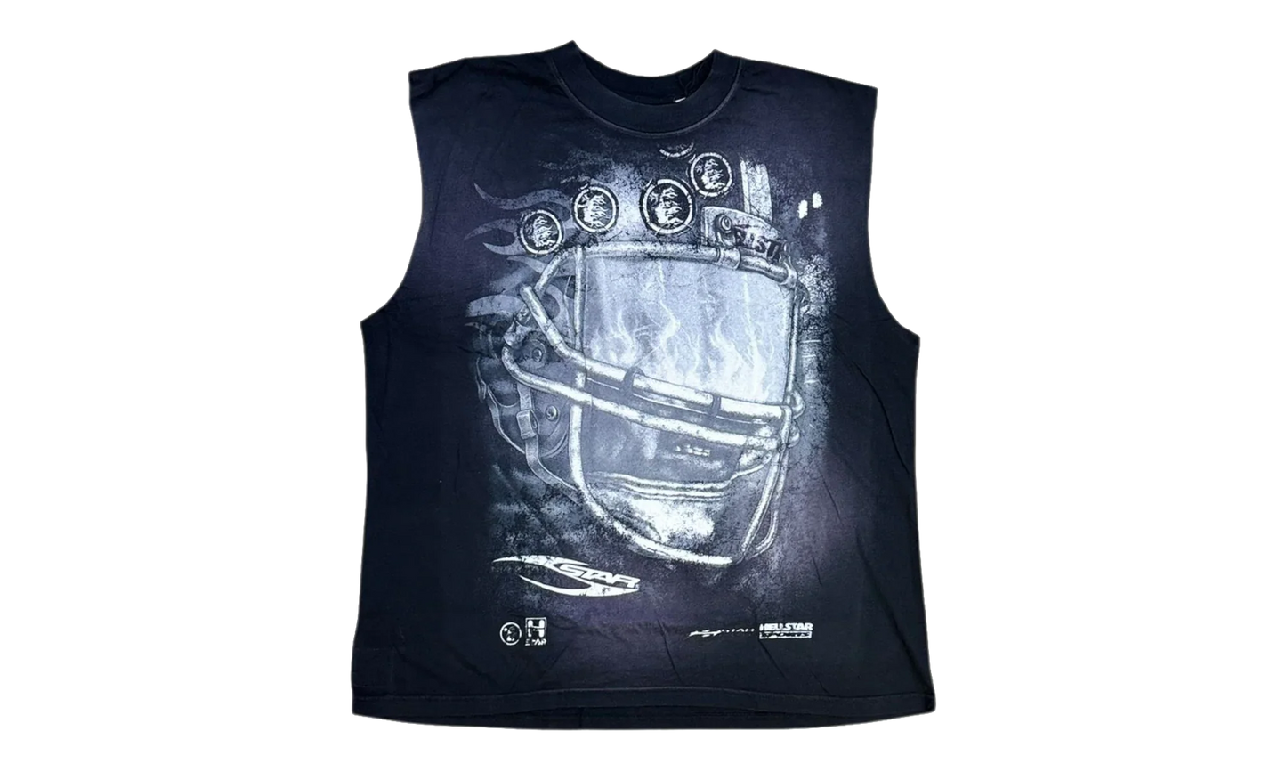 Helmet Sleeveless T-Shirt "Black" HSR187