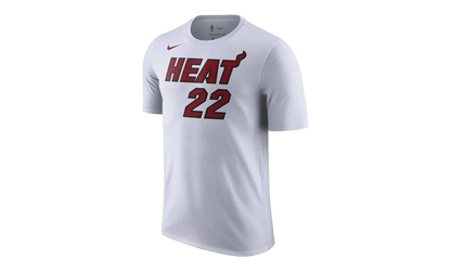NBA MIAMI HEAT PERFORMANCE T-SHIRT GS "MIAMI HEAT BUTLER 22 - White" 9Z2B7BCMW HEAJBW