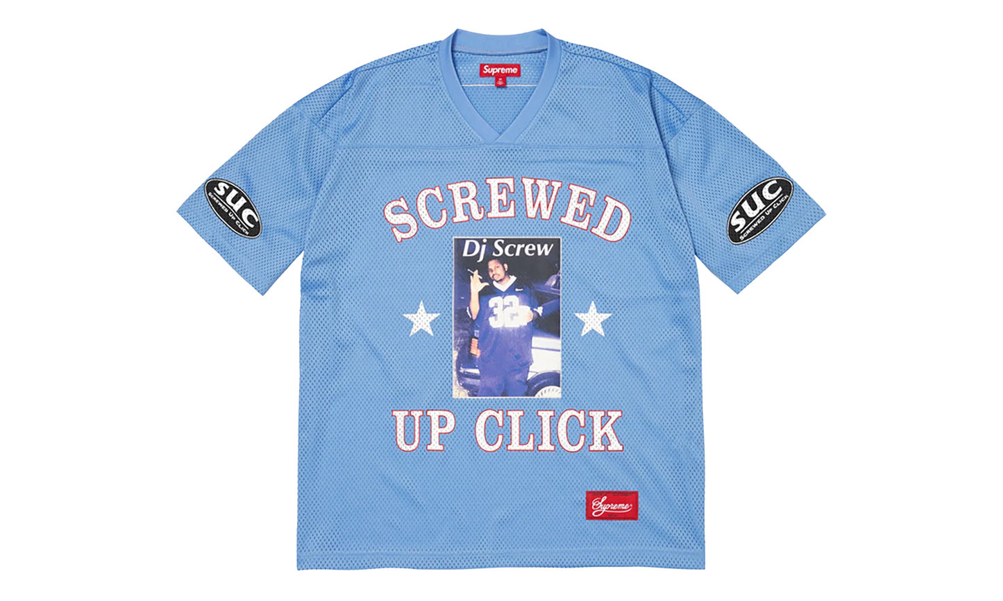 DJ Screw Football Jersey "SS26 - Light Blue" SU27359