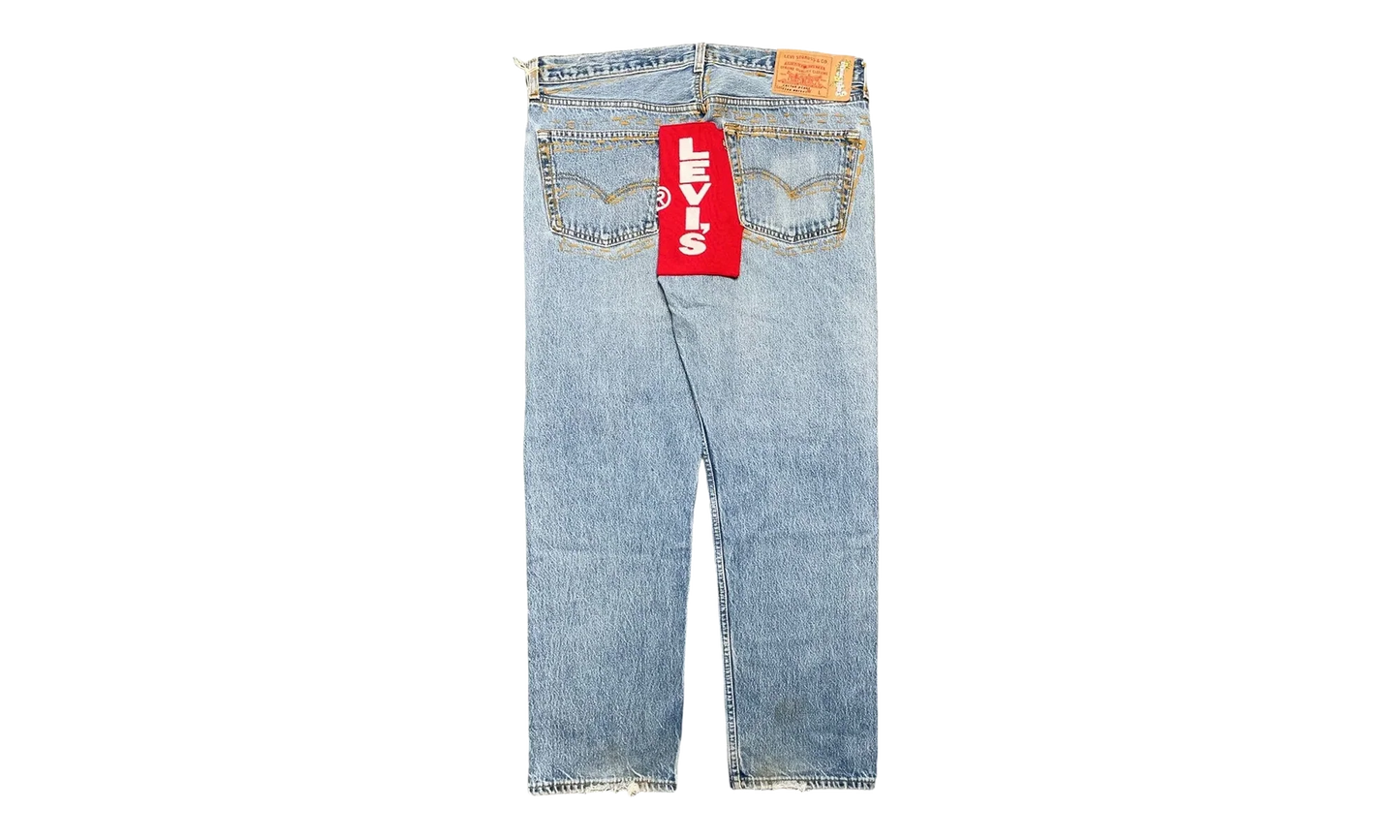 Levi's 501 ComplexCon Exclusive Denim Jeans "Cactus Plant Flea Market - Indigo / Red / White" DT291