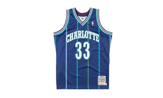 NBA Alonzo Mourning Authentic Jersey "1994 Charlotte Hornets - Dark Purple" AJY4LG19020 CHODKPR94AMO