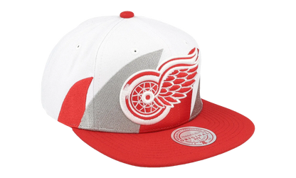 NHL Vintage Sharktooth Snapback Cap "Detroit Red Wings - White" 6HSSSH22088 DRWWHIT