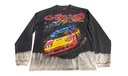 FTW Sweatshirt "Black Bleached Wash" GS058