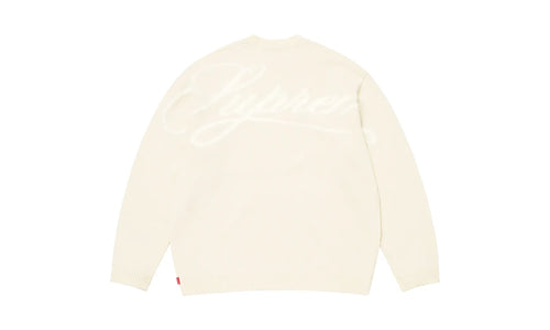 Angora Script Sweater "FW25 - Ivory" SU26811