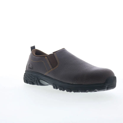 Avenger Flight Slip-On Alloy Toe A7000 Mens Brown Work & Safety Shoes