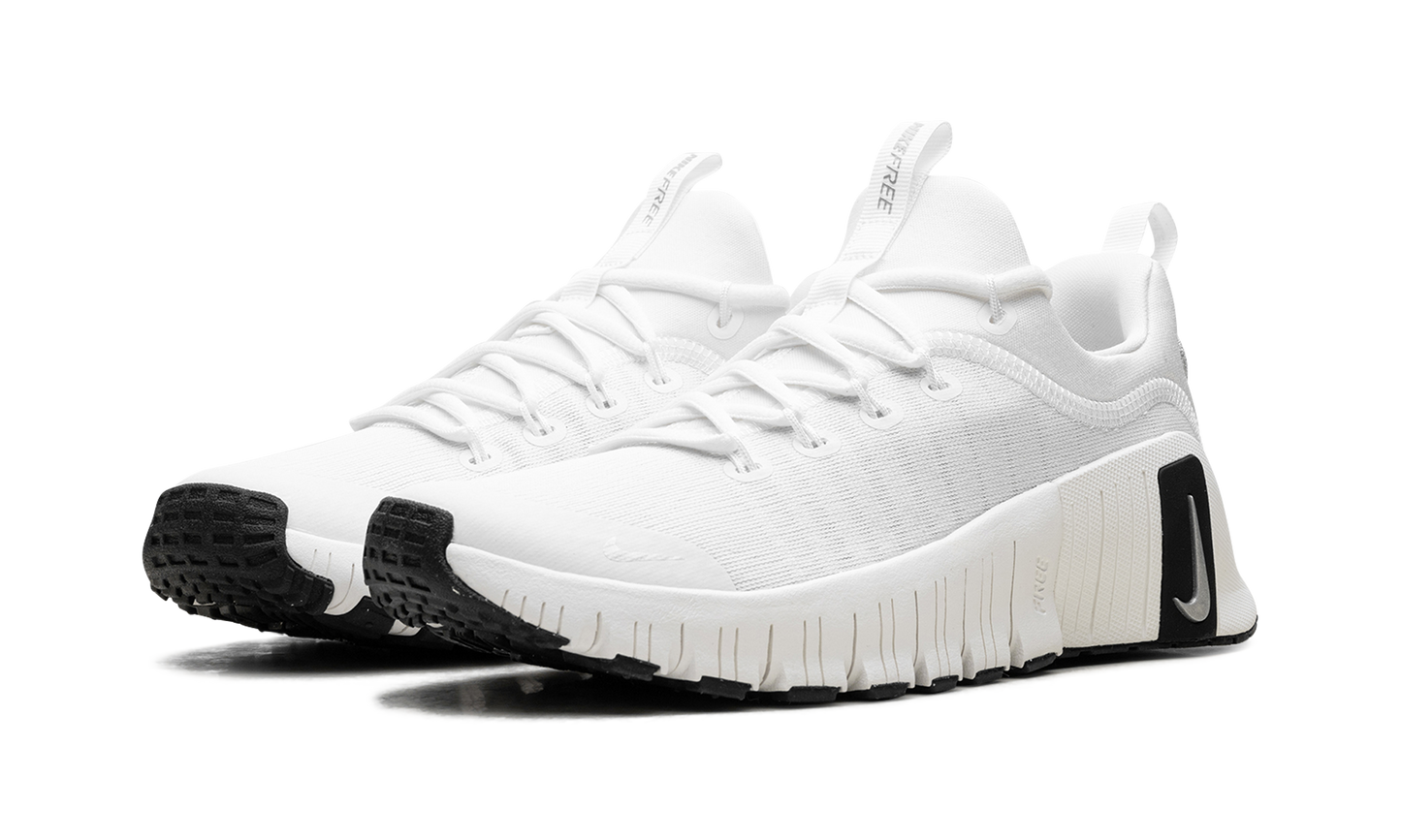 Free Metcon 6 Premium WMNS"Summit White Sail Black Metallic Silver" FZ1695 101