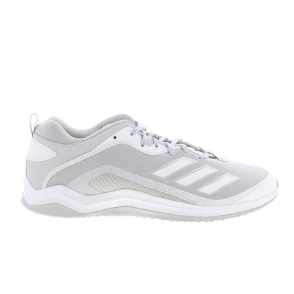 Icon 6 Turf FV9372 Mens Gray Mesh Lace Up Athletic Baseball Shoes