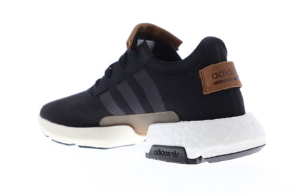 POD S3.1 G54741 Mens Black Canvas Casual Low Top Lifestyle Sneakers Shoes