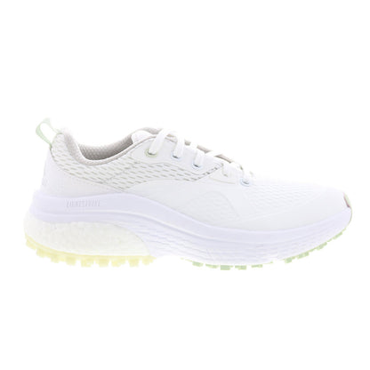 Solarmotion GX4020 Womens White Synthetic Lace Up Athletic Golf Shoes