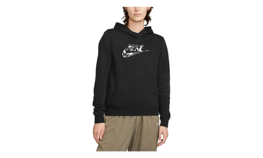Fleece Printed Logo Pullover Hoodie DQ6108 010