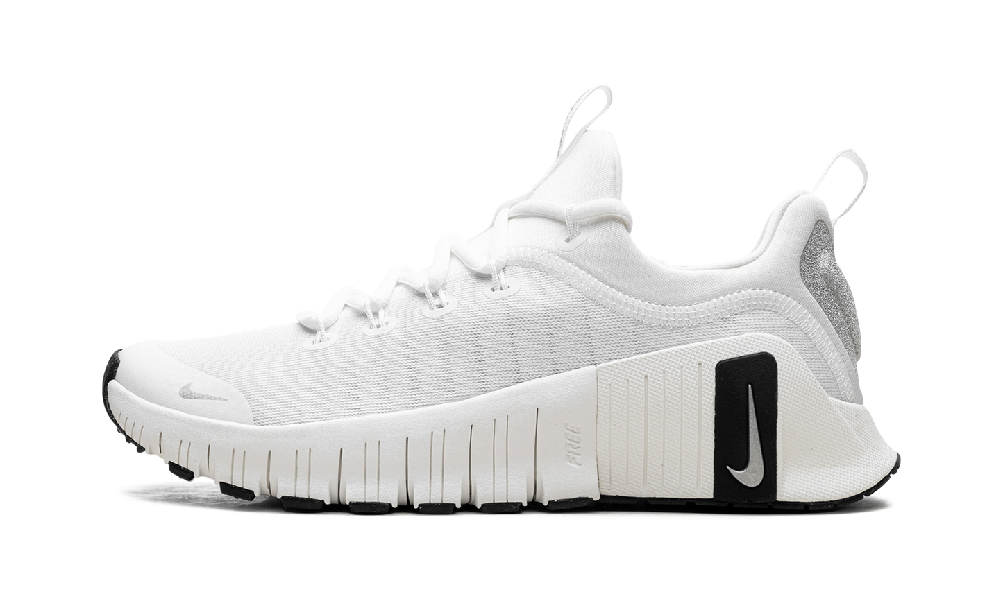 Free Metcon 6 Premium WMNS"Summit White Sail Black Metallic Silver" FZ1695 101