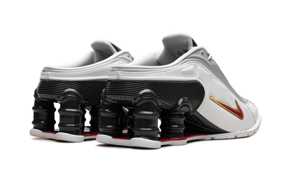 Shox MR4 Mule"Martine Rose Metallic Platinum Varsity Red" IM5420 100