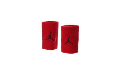 Jumpman Dri-fit Wristbands 2pack Red Unisex Style : Jkn01 "RED/BLACK" JKN01 605