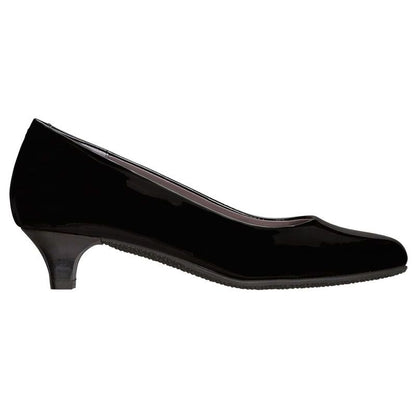 Women's Elaine Kitten Heel in Black Patent