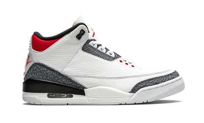 3 Retro SE DNM "Fire Red Denim" CZ6431 100