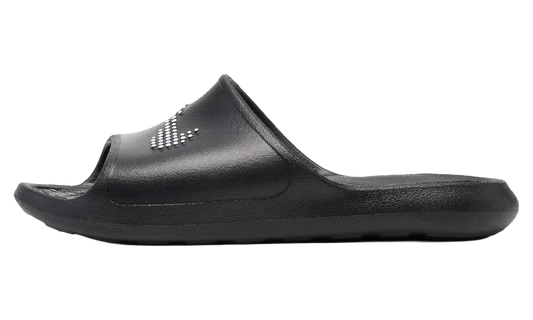 Victori One Shower Slides WMNS"Black/ Black/ White" CZ7836 001